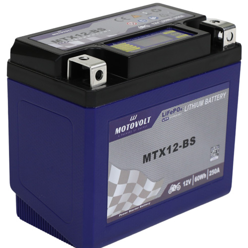 Batterie motoVolt Lithium MTX12-BS / YTX12-BS