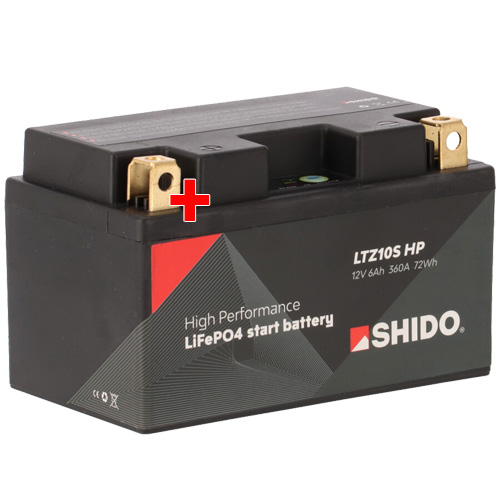 Batterie Shido Lithium High Performance LTZ10S HP / YTZ10S