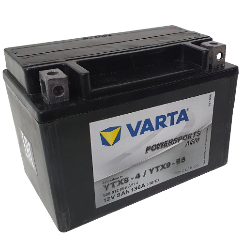 Batterie VARTA TX9-BS / YTX9-BS AGM geschlossen für Kymco