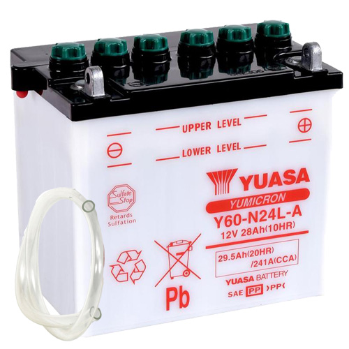 Batterie YUASA Y60-N24L-A (DC) offen ohne Säure