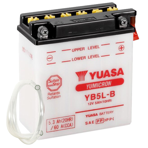 Batterie YUASA YB5L-B (DC) offen ohne Säure