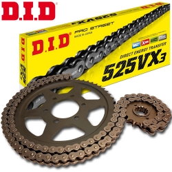 DID Kettensatz Alu Honda CBR 650 RAC E-Clutch ABS (RH15C) Bj.2024