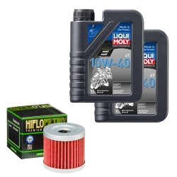 Wartungsset Ölwechsel, LIQUI MOLY Motorbike Öl 4Takt mineralisch