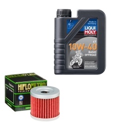 Wartungsset Ölwechsel, LIQUI MOLY Motorbike Öl 4Takt mineralisch