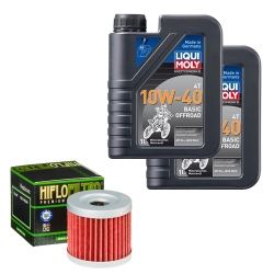 Wartungsset Ölwechsel, LIQUI MOLY Motorbike Öl 4Takt mineralisch