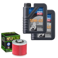 Wartungsset Ölwechsel, LIQUI MOLY Motorbike Öl 4Takt mineralisch