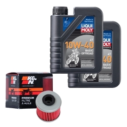Wartungsset Ölwechsel, LIQUI MOLY Motorbike Öl 4Takt mineralisch