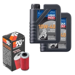 Wartungsset Ölwechsel, LIQUI MOLY Motorbike Öl 4Takt mineralisch