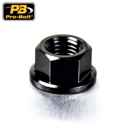 Kettenrad Mutter JMP Bolt Edelstahl schwarz