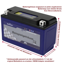 Batterie motoVolt Lithium MTX7L-BS / YTX7L-BS