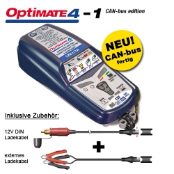 Optimate 4 Dual BMW Batterie Ladegerät CAN BUS fertig