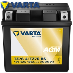 Batterie VARTA TZ7S / YTZ7S AGM geschlossen
