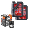 Wartungsset Ölwechsel, LIQUI MOLY Motorbike Öl 4Takt vollsytnth.