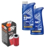 Wartungsset Ölwechsel, Mannol Motorbike Öl 4Takt teilsytnth.