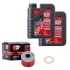 Wartungsset Ölwechsel, LIQUI MOLY Motorbike Öl 4Takt vollsytnth.