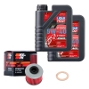 Wartungsset Ölwechsel, LIQUI MOLY Motorbike Öl 4Takt vollsytnth.