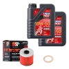 Wartungsset Ölwechsel, LIQUI MOLY Motorbike Öl 4Takt vollsytnth.