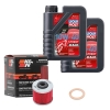 Wartungsset Ölwechsel, LIQUI MOLY Motorbike Öl 4Takt vollsytnth.
