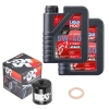 Wartungsset Ölwechsel, LIQUI MOLY Motorbike Öl 4Takt vollsytnth.