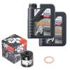 Wartungsset Ölwechsel, LIQUI MOLY Motorbike Öl 4Takt teilsytnth.