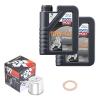 Wartungsset Ölwechsel, LIQUI MOLY Motorbike Öl 4Takt teilsytnth.