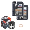 Wartungsset Ölwechsel, LIQUI MOLY Motorbike Öl 4Takt teilsytnth.