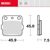 Bremsbelag TRW / Lucas MCB561LF